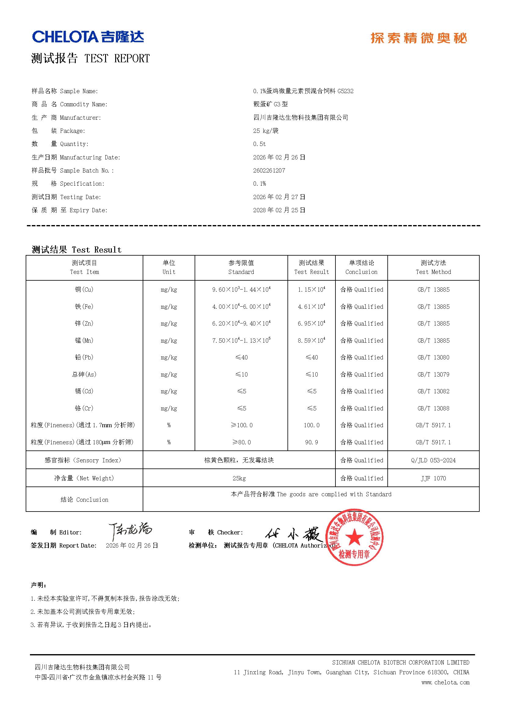 肽合金颗粒矿