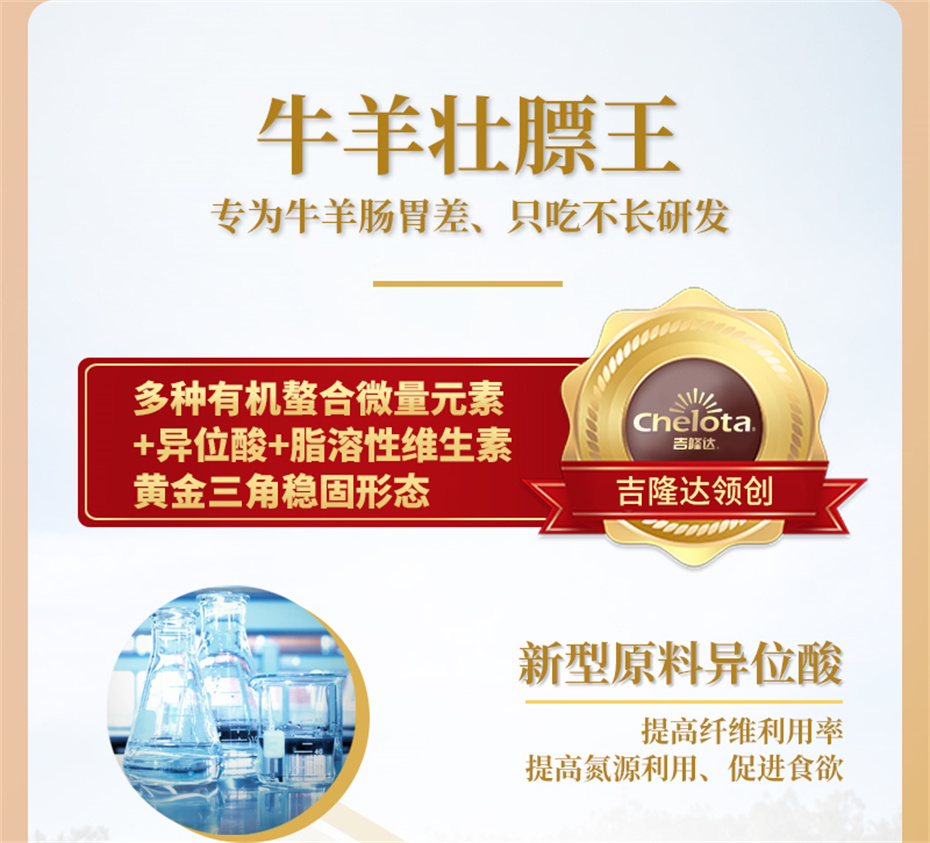 吉隆达动保牛羊饲料添加剂牛羊壮膘王