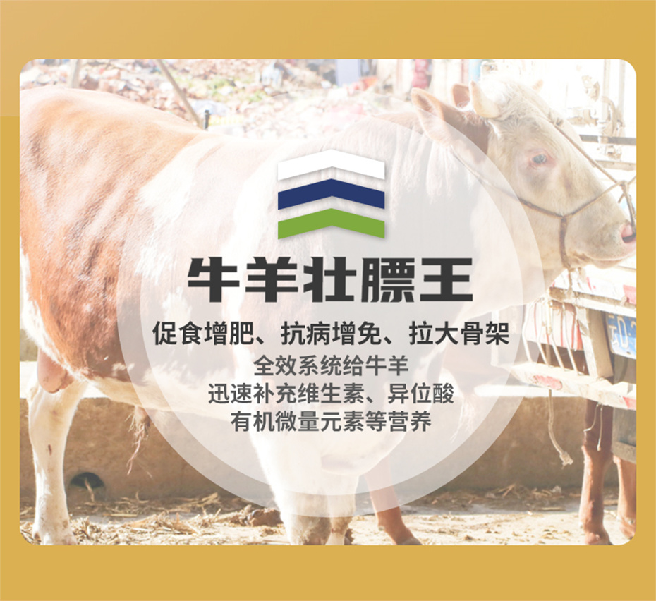 吉隆达动保牛羊饲料添加剂牛羊壮膘王
