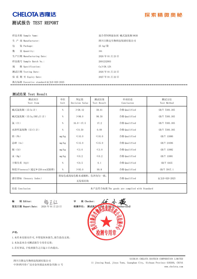 碱式氯化铜-吉隆达