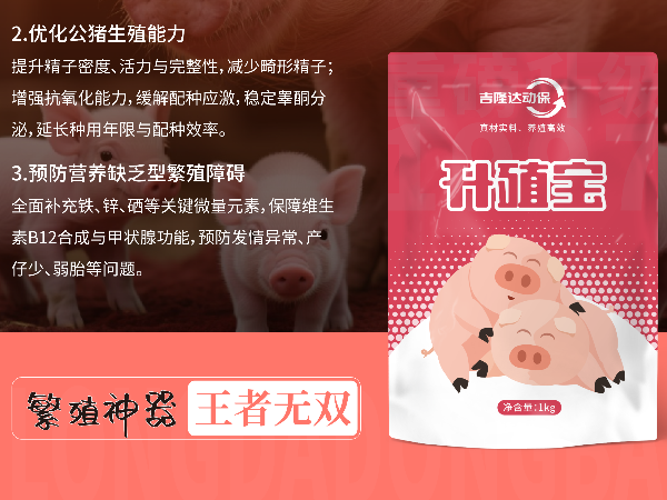 每吨饲料2kg的投入、数倍的回报——升殖宝的综合效益分析