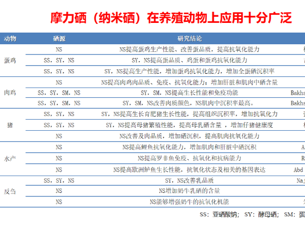 抗氧新选择——摩力硒在多动物养殖中的应用价值