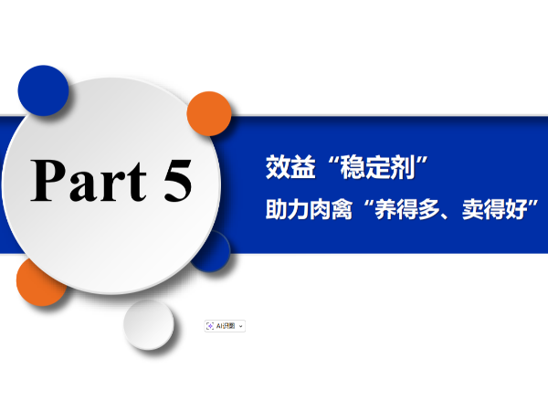效益“稳定剂”——摩力硒助力肉禽“养得多、卖得好”